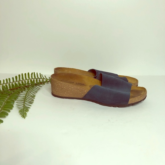 marina luna comfort wedge sandals